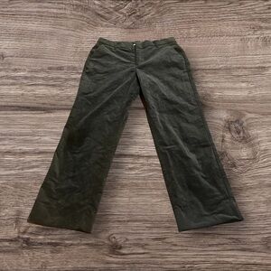 Free Assembly Women’s Black Velvet Trouser Pants Size 8